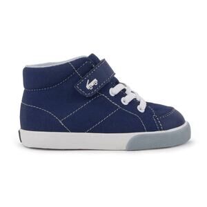 NWT See Kai Run Toddler sz 12 High Top Hook and Loop Playground Sneakers- Navy